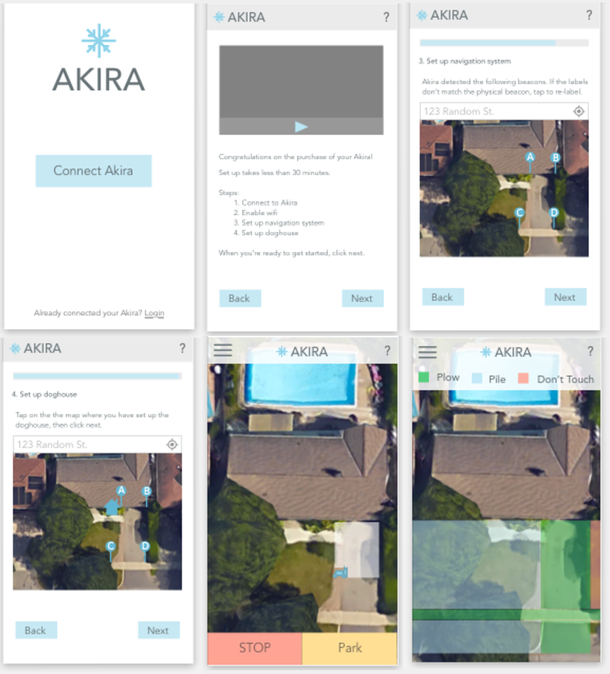 High fidelity mockups